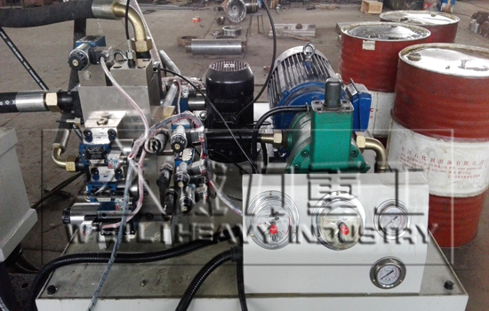 銅皮火鍋拉伸成型液壓機(jī)泵站